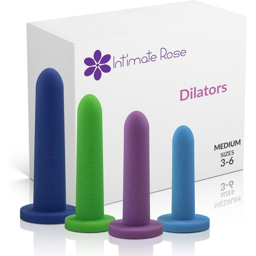 intimate rose medium vaginal dilators