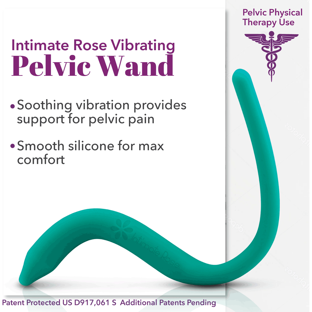 Intimate Rose Vibrating Pelvic Wand for Pelvic Pain Vagercise Intimate Rose Vibrating Pelvic Wand for Pelvic Pain Vagercise